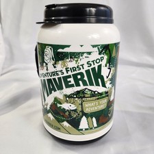 Maverik 100 oz Insulated Refillable Mug Green River 48U Fish Drink Cup Maverick picture
