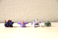 Gundam SD Full Color Stage - Mini Figure Set of 4 Bandai Japan 4A picture