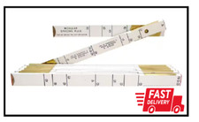 6 Ft. X 5/8 In. Masonry Wood Ruler | Lufkin Modular Folding Rule Spacing Red picture