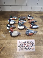 11 Jett Brunet DU Mini Duck Decoys Ducks Unlimited Redhead Teal Goldeneye picture