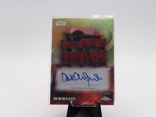 2025 Topps Chrome Star Wars Auto Green /99 B2EMO Dave Chapman #A-DCA picture