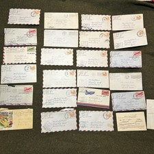 WWII 1944-45 Covers Airmail Write Home Letters 23pc Lot – Sgt 9th AAF picture