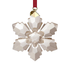 2026 Swarovski FESTIVE GOLD ANNUAL EDITION LARGE Ornament 5729037 picture