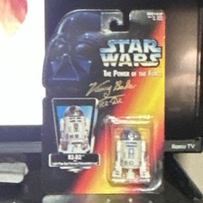 Kenner Power of the Force 2 R2-D2 Signed Kenny Baker FX '96 1996 Star Wars picture