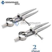 2 Pieces Of Mini 4'' Spring Divider Caliper Dividers picture