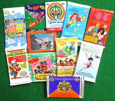 SEALED CARD PACKS LOT OF 11 DIFF.-SPONGEBOB-PIXAR-MERMAID-NICKTOONS-RUGRATS+++++ picture