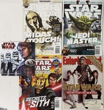 Star Wars Magazine & Official Hasbro Handbook Lot Entertainment Weekly Insider picture
