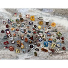 Vintage 70's-90's Soccer Lapel Pin picture