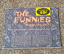 The Funnies Annual No. 1 Best Newspaper Comic-Strips Trade PaperBack 1959 Avon picture