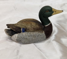 Vintage Figurine Angeline Original Handpainted Porcelain Mallard Duck  Japan picture