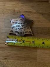 California Steamboat Badge Metal Novelty USA Home Office Work Room House Decor picture