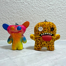 Set of 2 opened Fuggler 2.5inch Collectible Keychain Figures Series 1 (NWOB) picture
