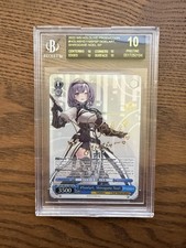 2022 Weiss Schwarz ENGLISH Hololive NoeLart Shirogane Noel SP BGS 10 BLACK LABEL picture