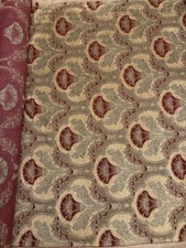 Kravet Italian Jacobean Floral Tapestry 1 Yd Fabric Fan Mustard Gold Burgundy picture
