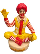 Vintage 1970's McDonalds Ronald McDonald Rubber Toy Piggy Bank 70's.   T54 picture