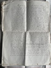 ANTIQUE POWER OF ATTORNEY 1880 ACKLAM NR YORK FROM CECIL COUNTY MARYLAND USA picture