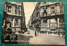 Antique Italy Postcard PALERMO-QUATTRO di CITTA e via MAQUEDO**CIRCA (?) picture
