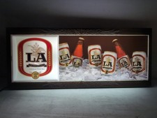 Vintage 1984 LA Beer By Anheuser-Busch Light Up Sign 33.5