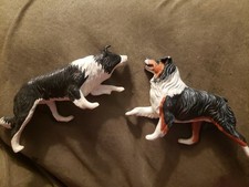 Breyer BORDER COLLIE And AUSTRALIAN SHEPARD Trad. Companion Animals PAIR picture