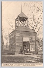 Lexington MA Belfry Paul Revere Alarm Minute Men 1900s Postcard O. G. Seeley picture