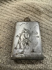 Vintage The Match King Lighter Polo engraved art Shipped Free Insured Tracking picture