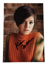 KIM FARBER Hand Signed Autographed 4X6 PHOTO - MODEL & PLAYBOY MISS FEBUARY 1967 picture