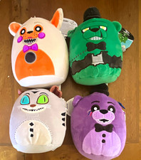 Jazwares Squishmallows FNAF Plush Bundle Dreadbear WhiteTiger ShadowFreddy Lolbi picture