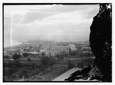 Photo:Haifa Israel 1900s Coastal City View American Colony Photo picture