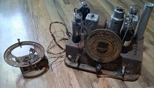 vIntage CROSLEY  FIVER:  Untested 157? CHASSIS w/all 5 TUBES  parts/repair  picture