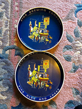 Vintage Star Brewing Company Fine Ales & Lager Beer Trays Set of 2 picture