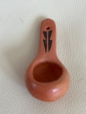 VERNIDA POLACCA NAMPEYO HOPI VINTAGE RARE POTTERY SPOON  3.5