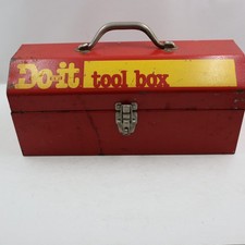Vintage HWI Do It Toolbox Domed 16