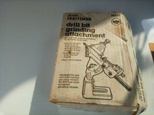 Vintage Craftsman No 9-6677 Drill Bit Grinding Attachment With Box - late 60’s picture