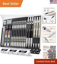 Versatile 35PCS Mechanical Pencil Set with 20 Lead Refills - Artistic Must-Have picture