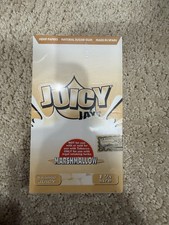 Juicy Jay's Marshmallow Flavored Rolling Papers 1 1/4 Box of 24 New Sealed picture