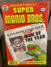 Adventures of Super Mario Bros 6 Valiant Nintendo Comics System 1990 Vintage picture