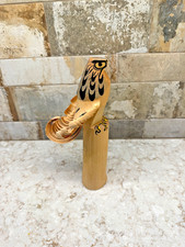 Otakapoppo Sasano Ittobori Wood Carving Hawk 9.75