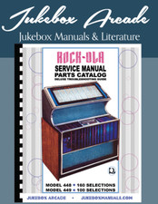 Rock Ola Models 448 and 449 Service Manual, Parts and Deluxe Troubleshooting picture