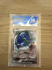 Rayquaza V 194/203 - ACE 10 **PERFECT SUBGRADES** - Evolving Skies - Pokemon TCG picture