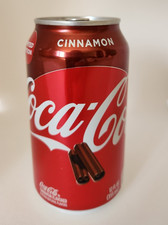 UNOPENED 2020 Cinnamon Coke Coca-Cola 12 oz Soda Can - DISCONTINUED - FULL picture