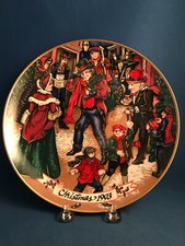 Fitz & Floyd 1993 Dickens Christmas Plate 