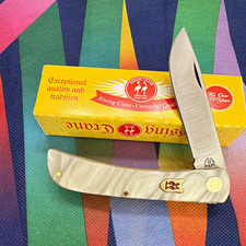Kissing Crane KC5012 Manual Slipjoint Clip Point Plain SS 1-Blade White picture