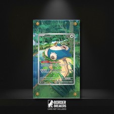 Snorlax Promo SVP 051 Pokémon Extended Art Display Case Magnetic/Screw/Standing picture