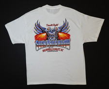 Vintage Myrtle Beach Harley Bike Week Suck Bang Blow Burn Out Bar XL T-Shirt picture