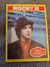 Vintage Topps Rocky Rookie Card 