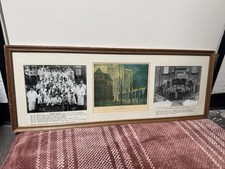 Vintage Dalhousie Medical School Framed Display 1936 1939 Class Photos Art RARE picture