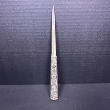 Godinger Ornate Silver Plated Letter Opener - Vintage 1991 picture