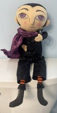 RARE Joe Spencer’s Gathered Traditions: Norbert Vampire - Purple Eyes Art Doll picture
