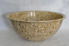 Vintage Brookpark Melamine Melmac Splatter Confetti Mixing Bowl 11
