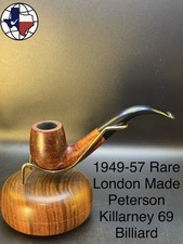 RARE 1949-57 “London Made” Peterson Killarney 69 Billiard Tobacco Pipe picture